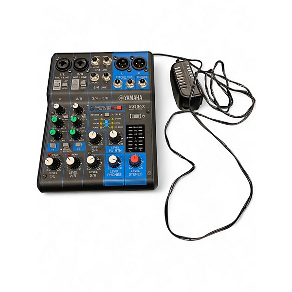 Used Yamaha MG06X Unpowered Mixer