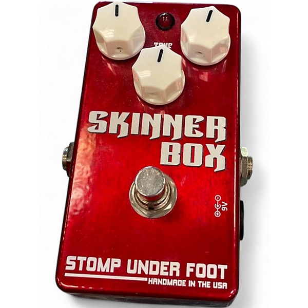 Used Stomp Under Foot SKINNER BOX Effect Pedal