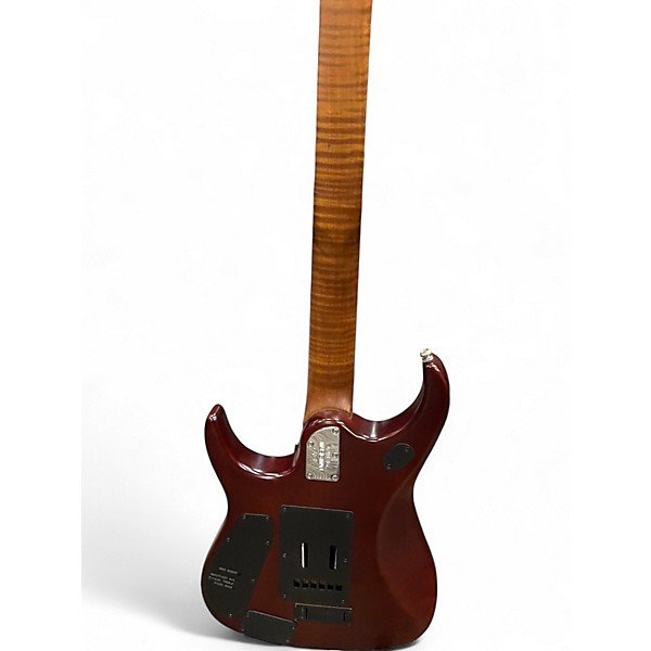 Used Ernie Ball Music Man JP15 John Petrucci Signature BFR TIGER BURST Solid Body Electric Guitar
