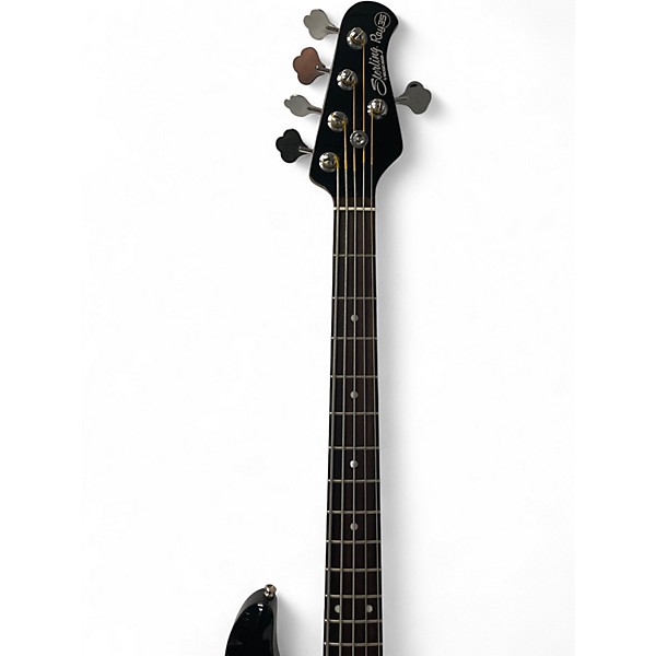 Used Sterling by Music Man Ray35 5 String Black Electric Bass Guitar