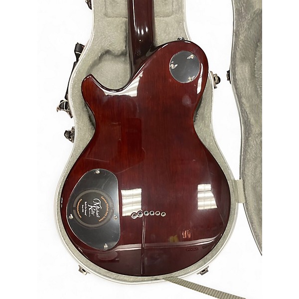 Used Michael Kelly Mod Shop Patriot Instinct Amber Burst Solid Body Electric Guitar