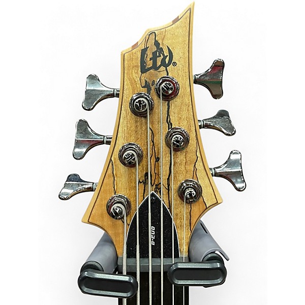 Used ESP B206 6 String Natural Electric Bass Guitar
