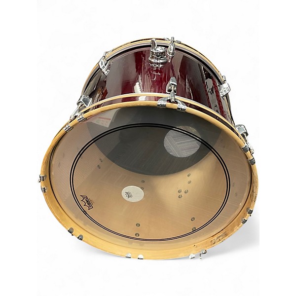 Used SONOR 4 Piece FORCE 1001 Wine Red Drum Kit