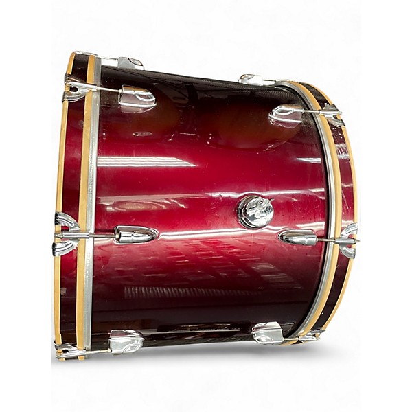 Used SONOR 4 Piece FORCE 1001 Wine Red Drum Kit