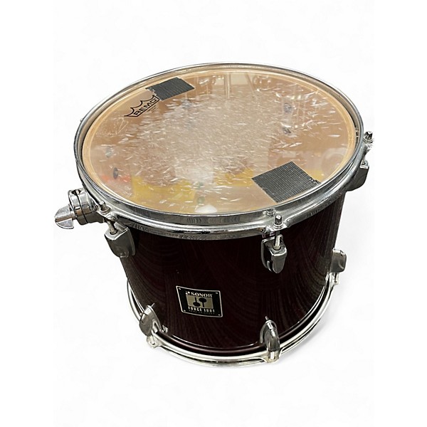 Used SONOR 4 Piece FORCE 1001 Wine Red Drum Kit