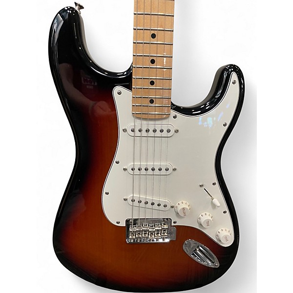 Used Fender Player Stratocaster SUNBURST Solid Body Electric Guitar