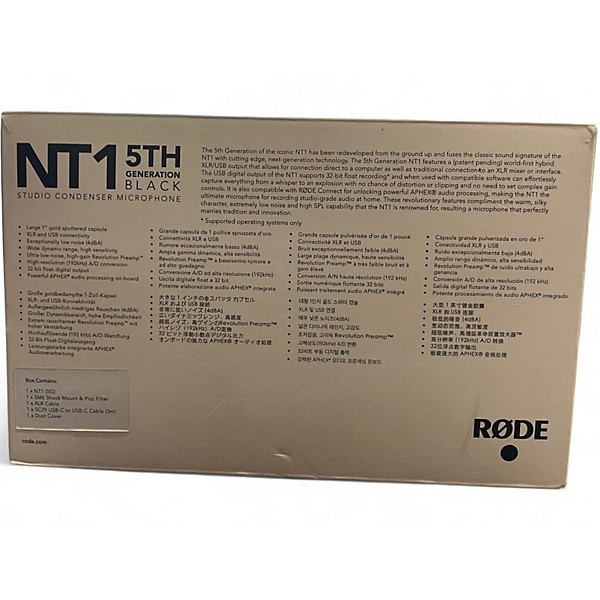 Used RODE NT1 Condenser Microphone