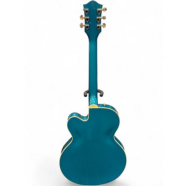 Used Gretsch Guitars G2410TG Ocean Turquoise Hollow Body Electric Guitar