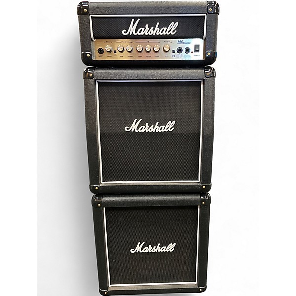 Used Marshall MG15MSII Micro Stack Guitar Stack