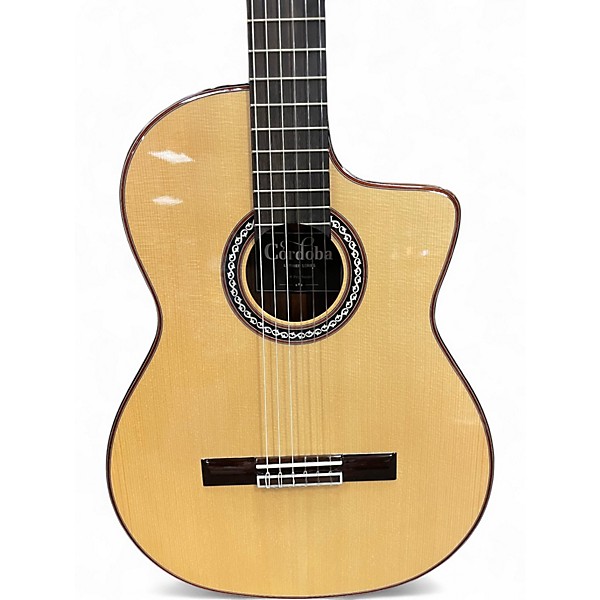Used Cordoba LUTHIER SERIES GK PRO NEGRA Natural Classical Acoustic Electric Guitar