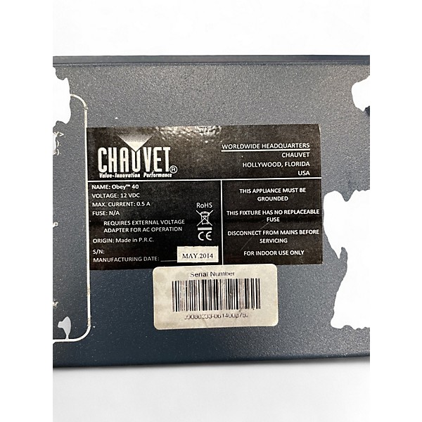 Used CHAUVET DJ OBEY 40 Lighting Controller