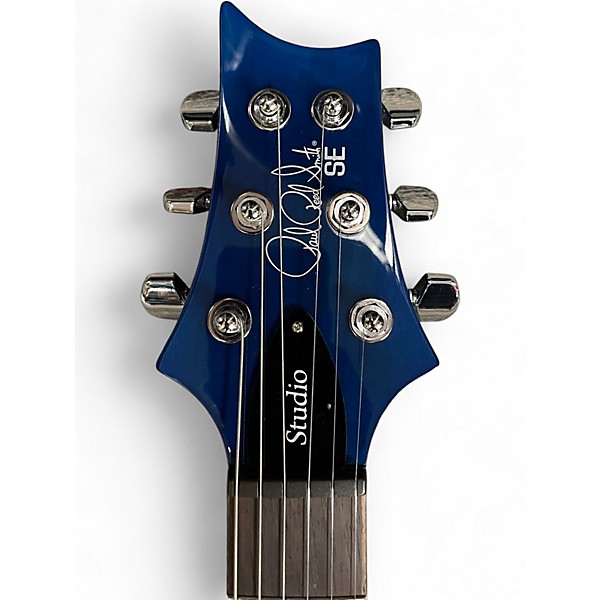 Used PRS SE STUDIO BLUE Solid Body Electric Guitar