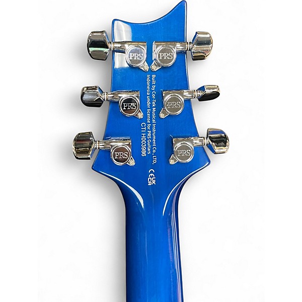 Used PRS SE STUDIO BLUE Solid Body Electric Guitar