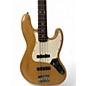 Used Fender FSR Deluxe Jazz Bass Natural Electric Bass Guitar