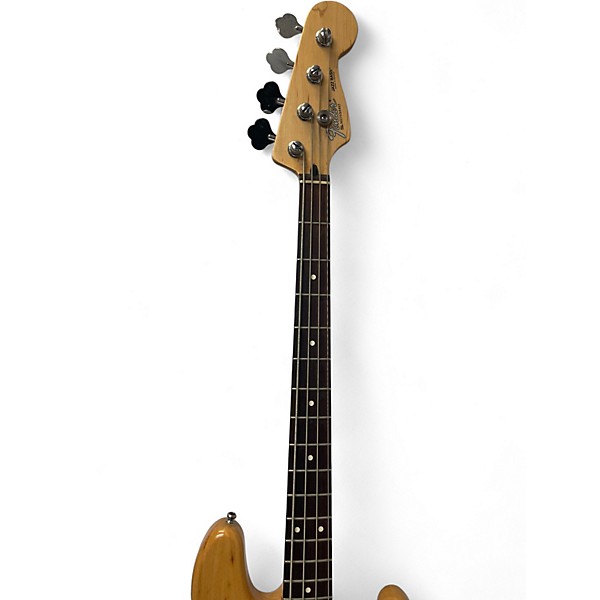 Used Fender FSR Deluxe Jazz Bass Natural Electric Bass Guitar