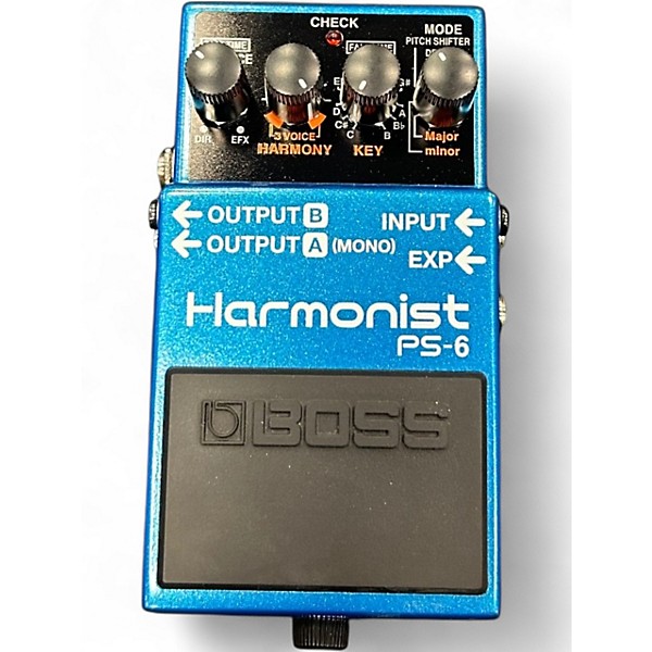 Used BOSS PS6 Harmonist Effect Pedal