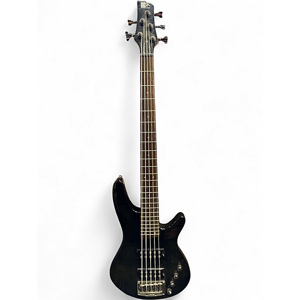 Used Ibanez SRX505 Flame Grey Electric Bass Guitar
