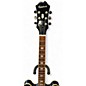Used Epiphone ES335 Pro Ebony Hollow Body Electric Guitar