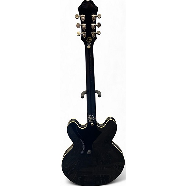 Used Epiphone ES335 Pro Ebony Hollow Body Electric Guitar