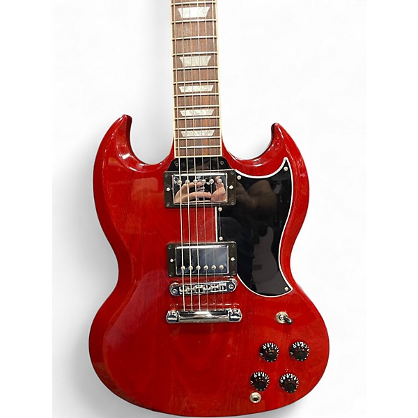 Used Gibson SG Cherry Solid Body Electric Guitar