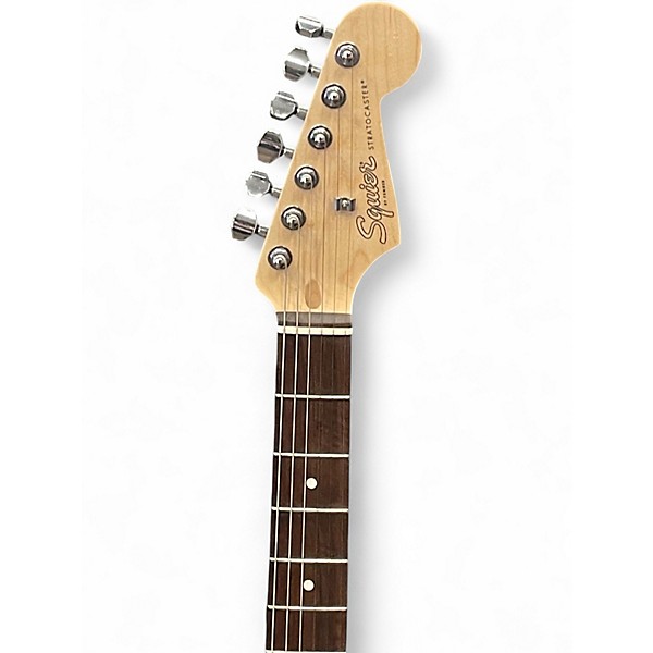 Used Squier Standard Stratocaster 2 Color Sunburst Solid Body Electric Guitar