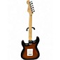 Used Squier Standard Stratocaster 2 Color Sunburst Solid Body Electric Guitar