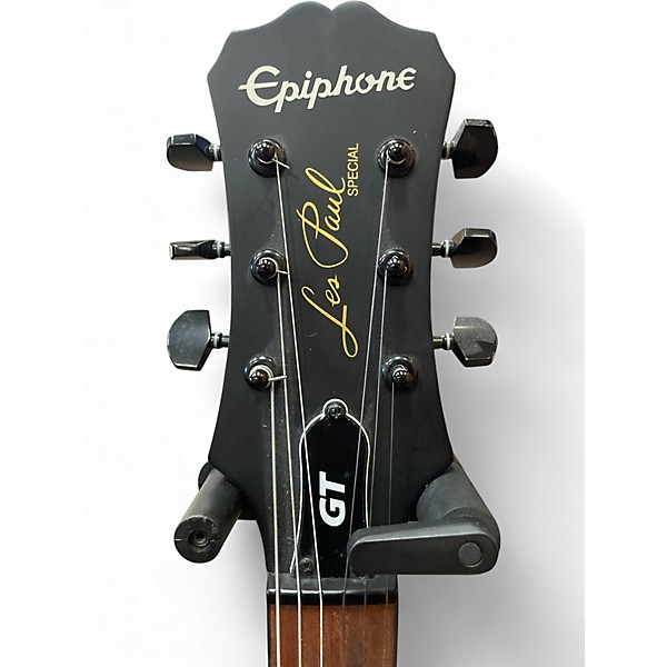 Used Epiphone LES PAUL GT Black Solid Body Electric Guitar