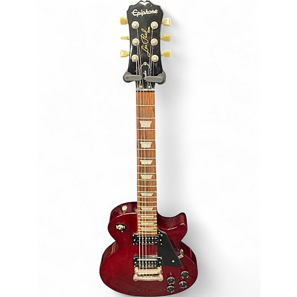 Used Epiphone Les Paul Studio Red Solid Body Electric Guitar