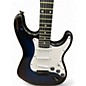 Used Lyxpro S TYPE BLACK AND BLUE Solid Body Electric Guitar