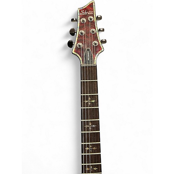 Used Schecter Guitar Research Hellraiser C1 RED Solid Body Electric Guitar