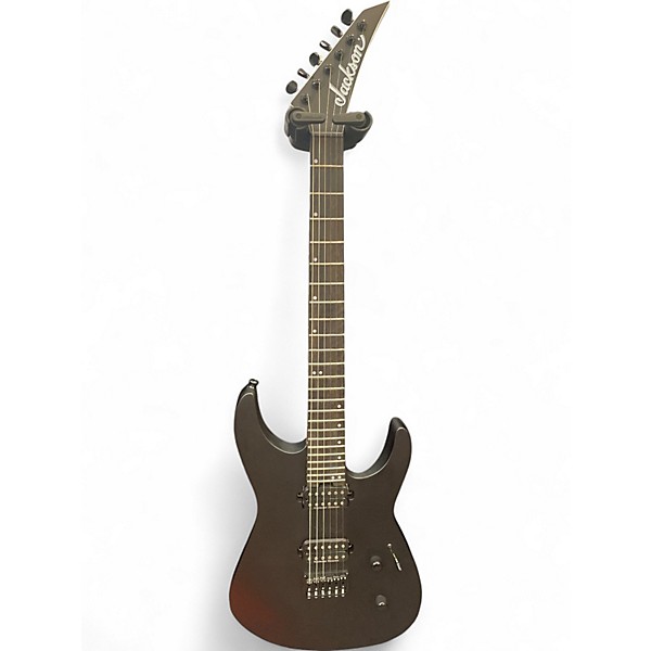 Used Jackson AMERICAN SERIES VIRTUOSO Satin Black Solid Body Electric Guitar