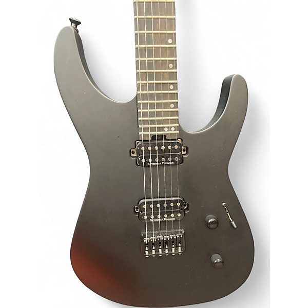 Used Jackson AMERICAN SERIES VIRTUOSO Satin Black Solid Body Electric Guitar