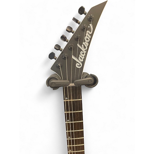 Used Jackson AMERICAN SERIES VIRTUOSO Satin Black Solid Body Electric Guitar