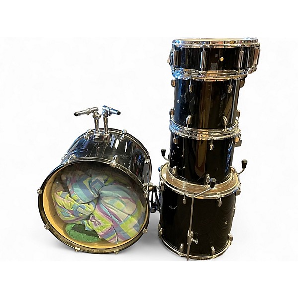 Used PDP by DW 5 Piece EZ Series Black Drum Kit