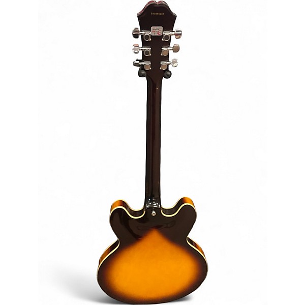 Used Epiphone DOT VS Tobacco Hollow Body Electric Guitar