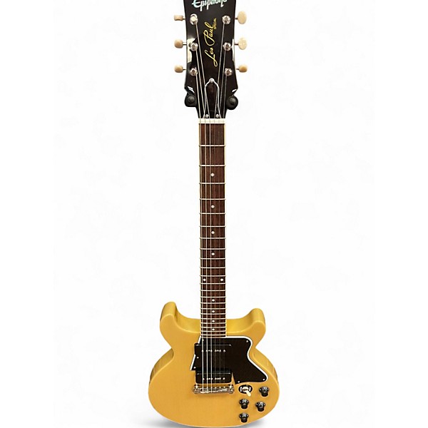 Used Epiphone Les Paul Special Double Cutaway TV Yellow Solid Body Electric Guitar