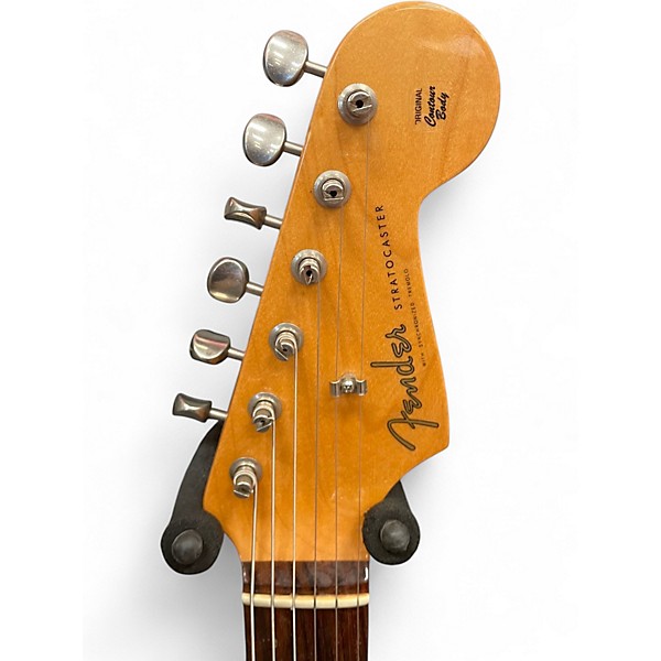 Used Fender American Vintage 1962 Stratocaster Shoreline Gold Solid Body Electric Guitar
