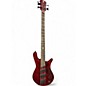 Used Spector NS DIMENSION 4 Red Electric Bass Guitar thumbnail
