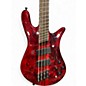 Used Spector NS DIMENSION 4 Red Electric Bass Guitar