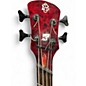 Used Spector NS DIMENSION 4 Red Electric Bass Guitar