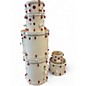 Used ddrum 6 Piece Hybrid White Drum Kit thumbnail
