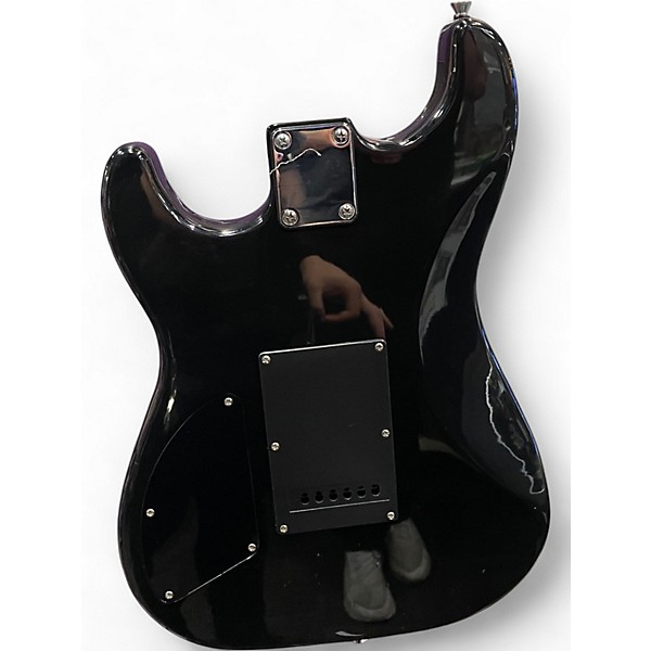 Used Pyle STRAT BLACK Solid Body Electric Guitar