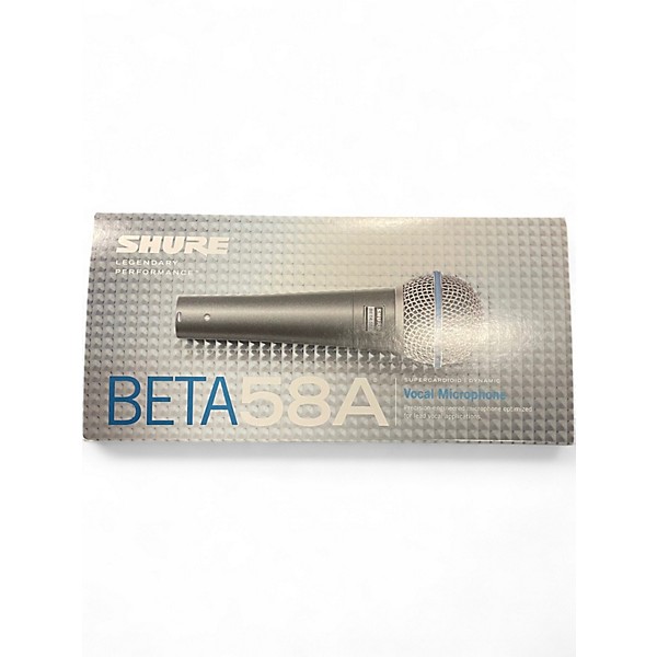 Used Shure Beta 58A Dynamic Microphone