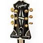 Used Epiphone Les Paul Custom Alpine White Solid Body Electric Guitar