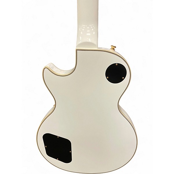 Used Epiphone Les Paul Custom Alpine White Solid Body Electric Guitar