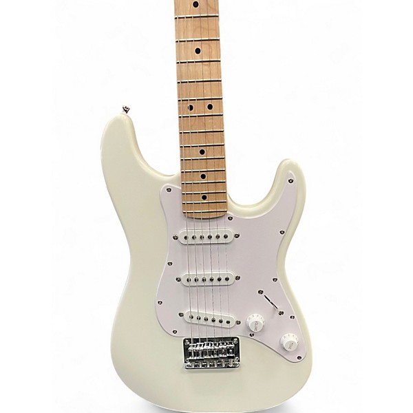 Used Squier Mini Affinity Stratocaster White Electric Guitar
