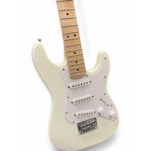 Used Squier Mini Affinity Stratocaster White Electric Guitar