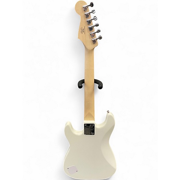 Used Squier Mini Affinity Stratocaster White Electric Guitar