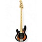 Used Sterling by Music Man SUB Ray4 LH Satin Sunburst Electric Bass Guitar thumbnail