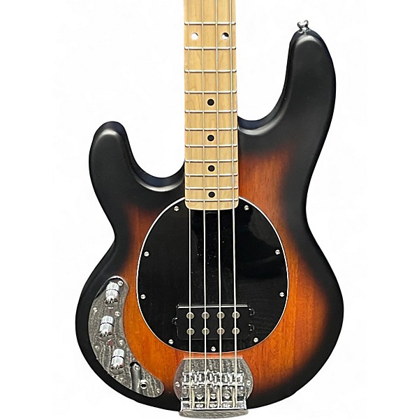 Used Sterling by Music Man SUB Ray4 LH Satin Sunburst Electric Bass Guitar